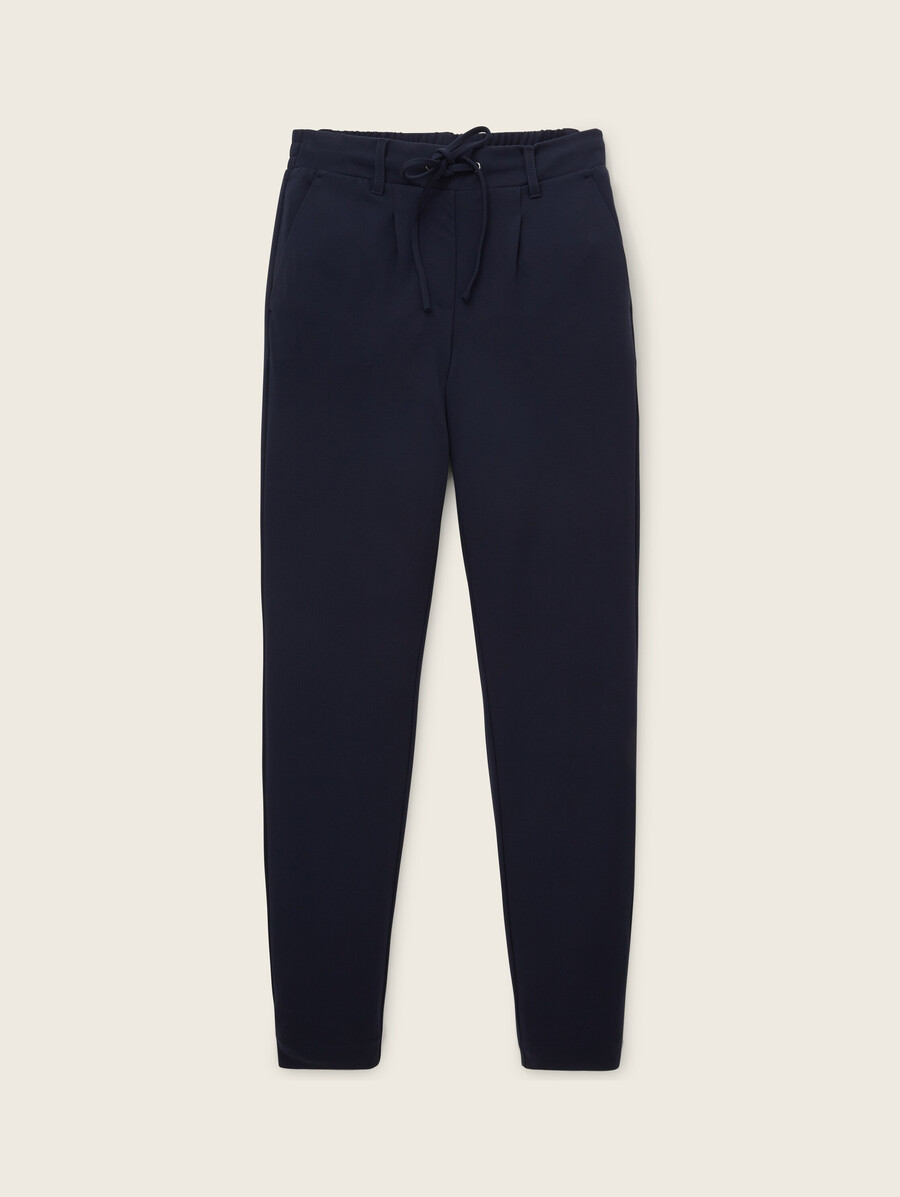 pantalon en matière décontractée
