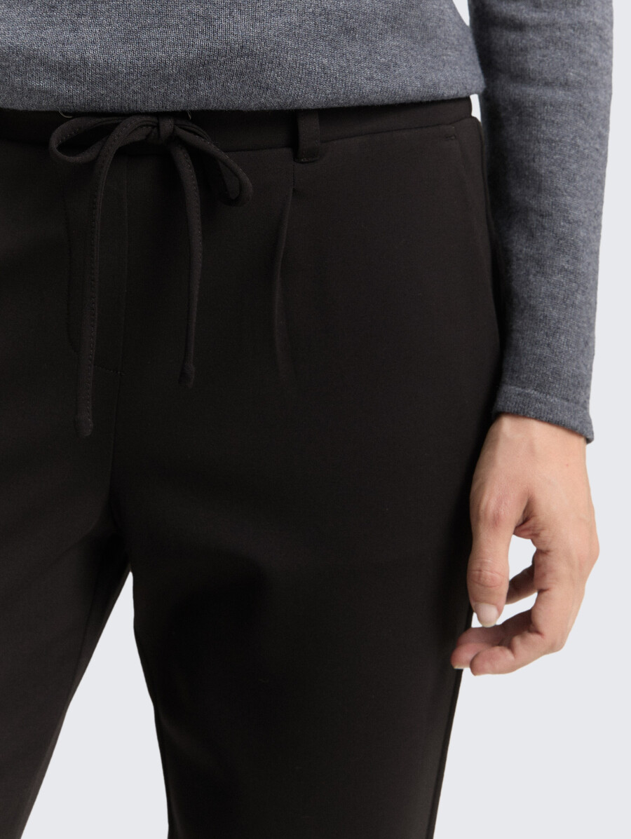 pantalon en matière décontractée