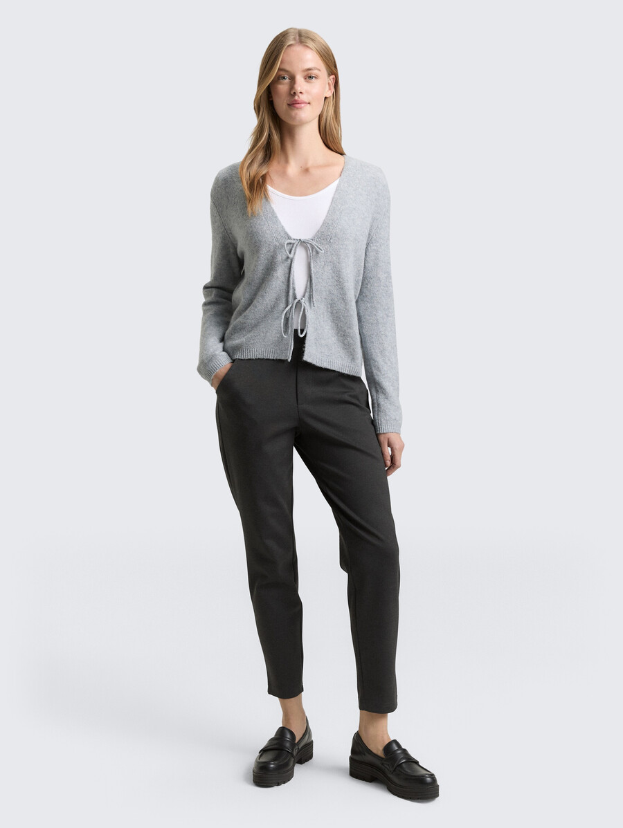 pantalon coupe décontractée avec taille élastique