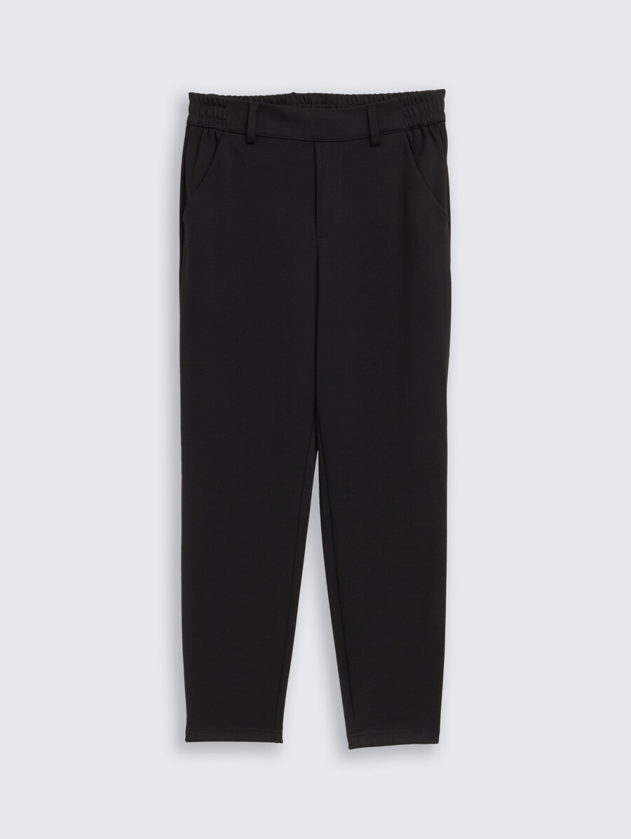 pantalon coupe décontractée avec taille élastique