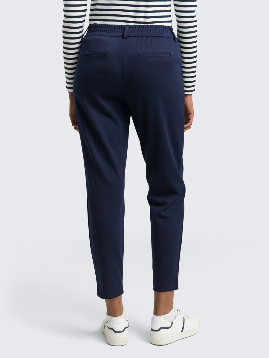 pantalon coupe décontractée avec taille élastique