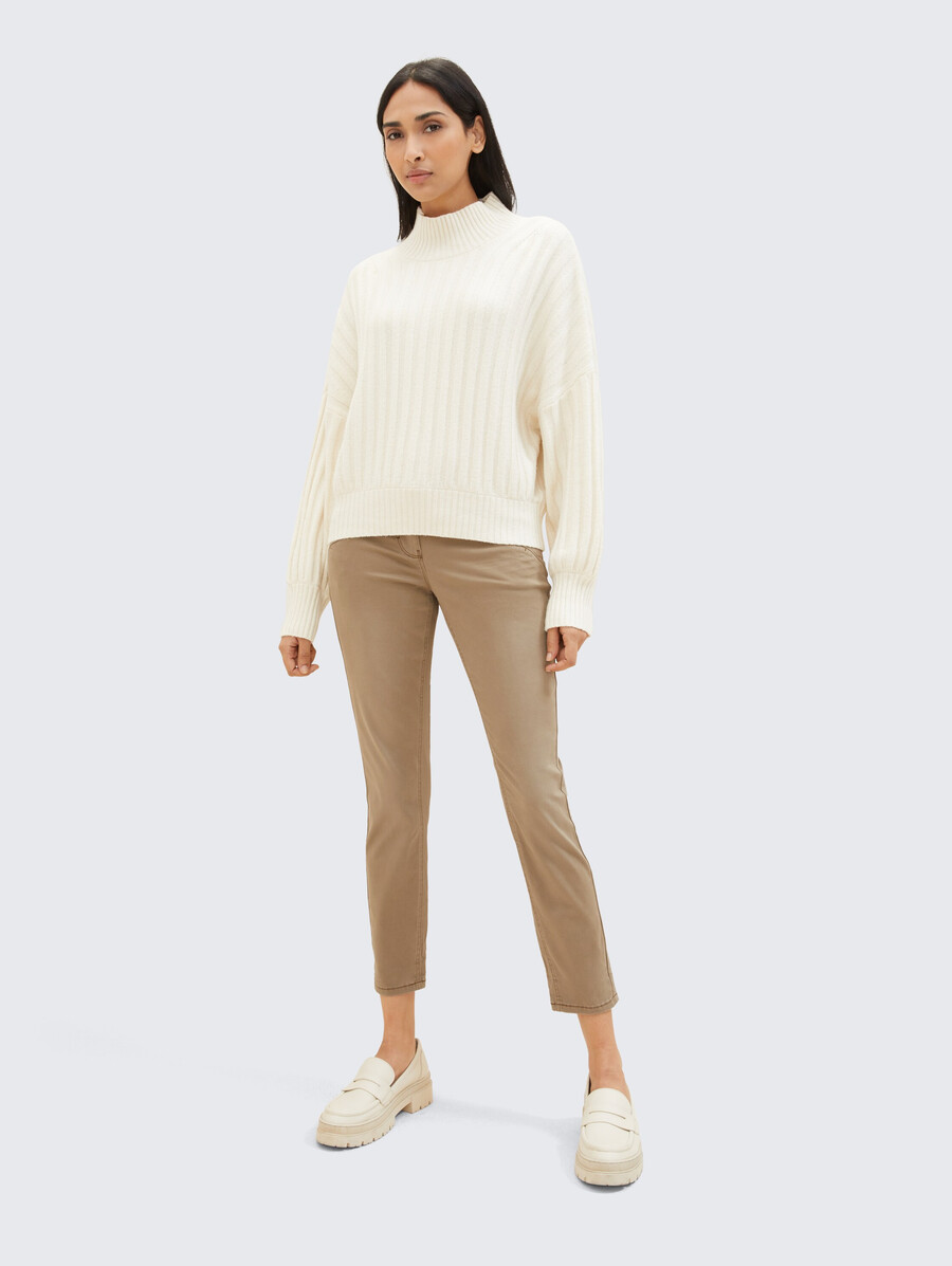 pantalon fuselé décontracté