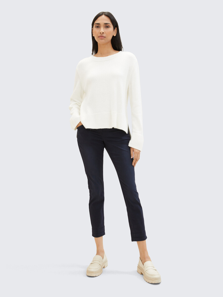 pantalon fuselé décontracté