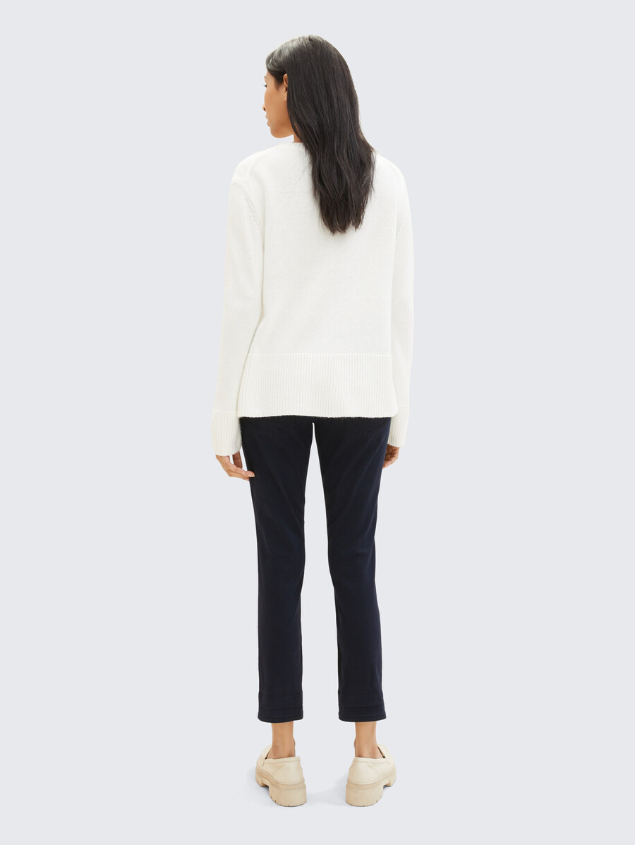 pantalon fuselé décontracté