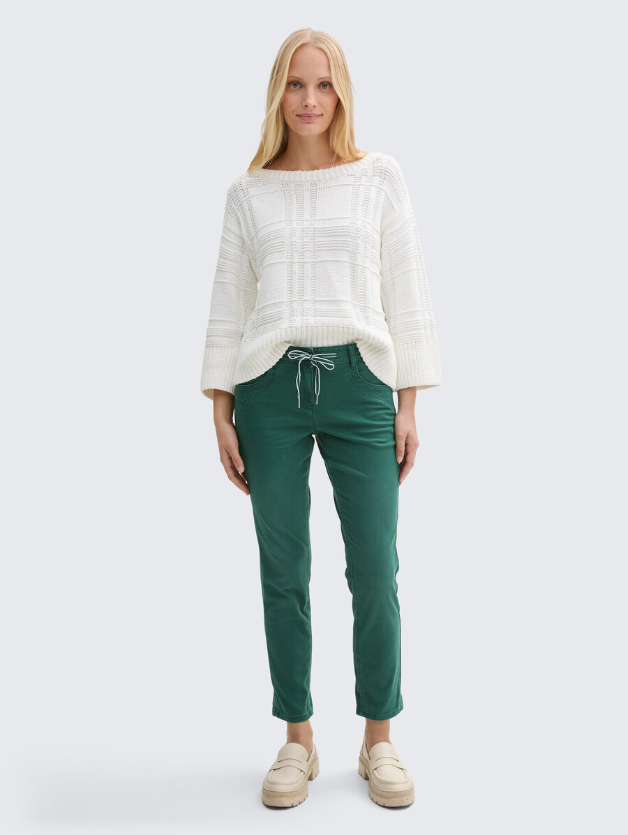 pantalon fuselé décontracté