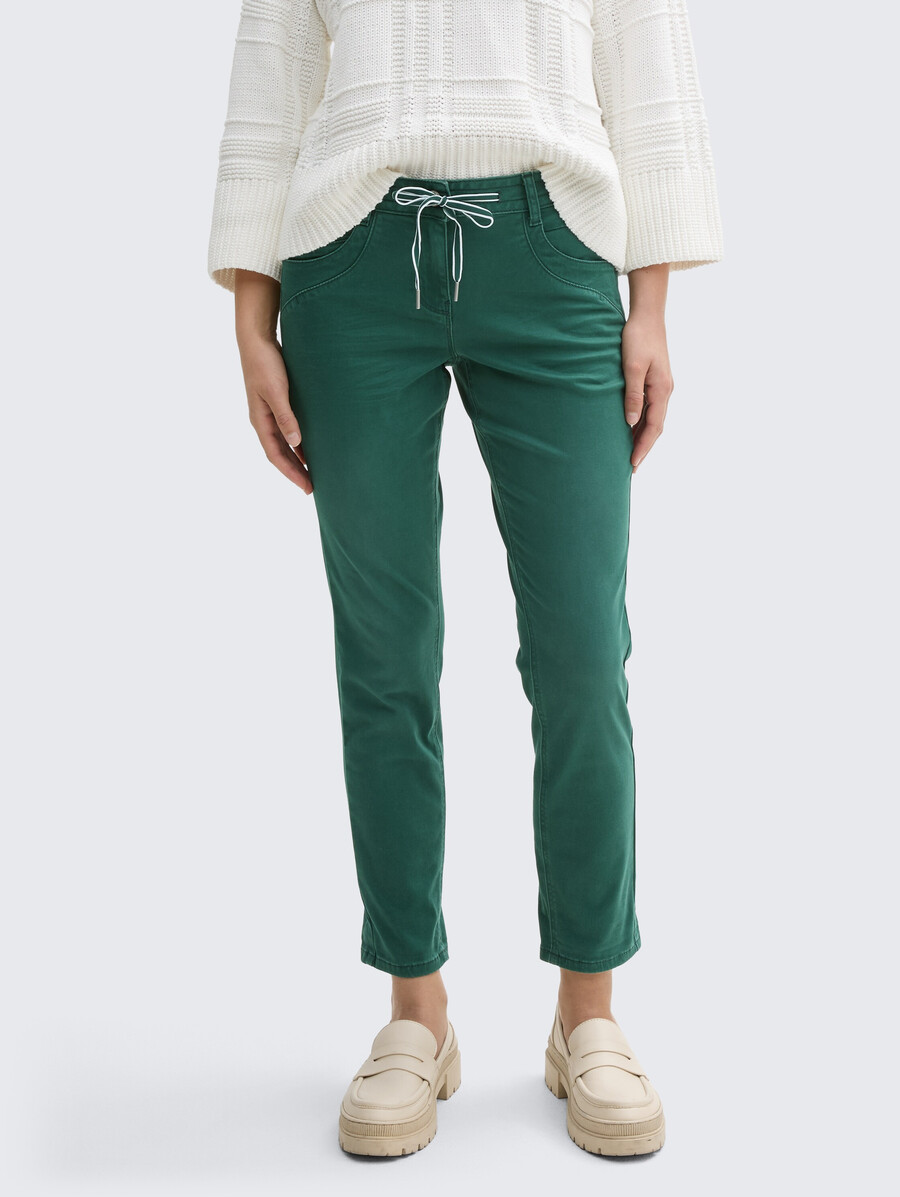 pantalon fuselé décontracté