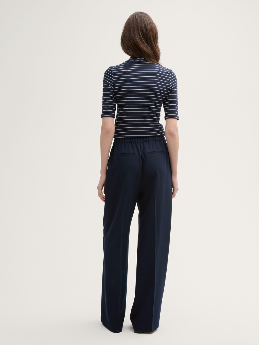 pantalon à jambes larges