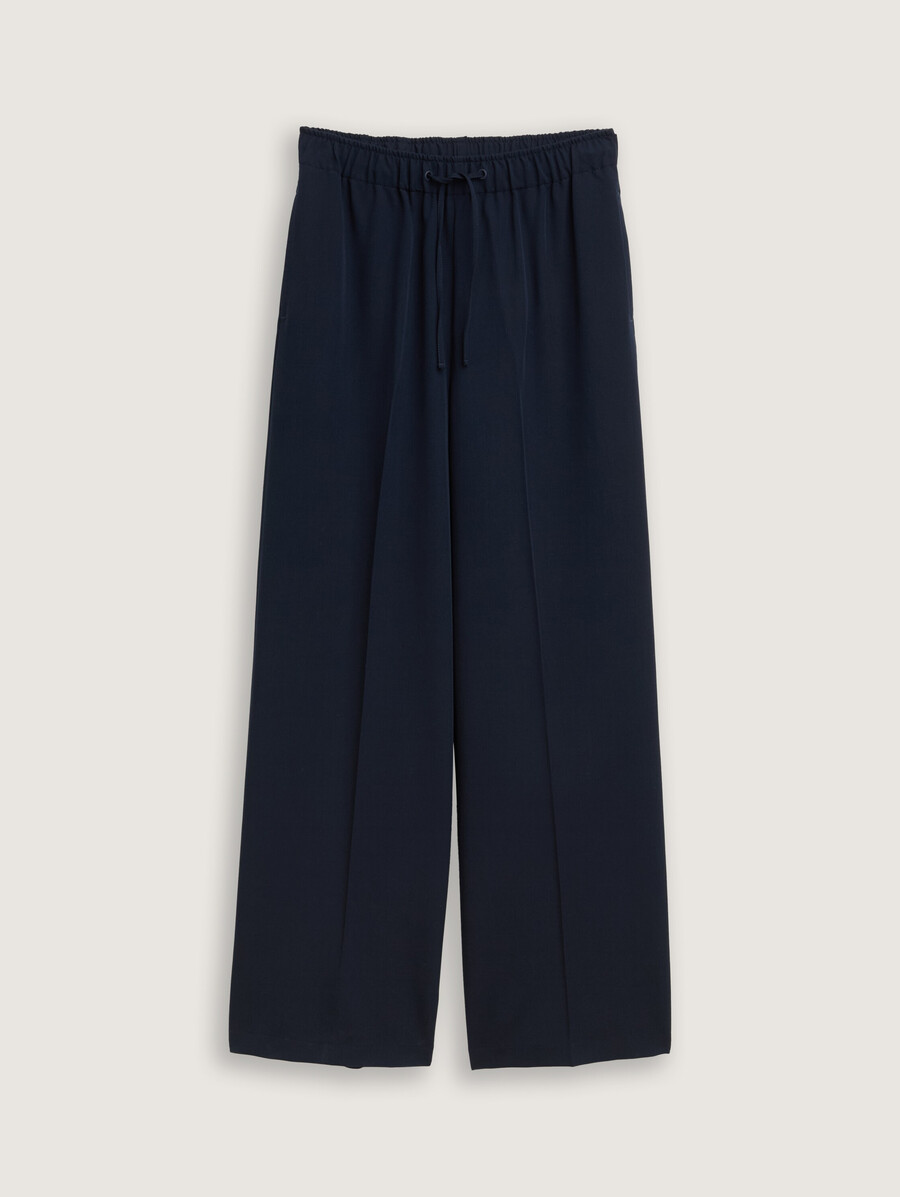 pantalon à jambes larges