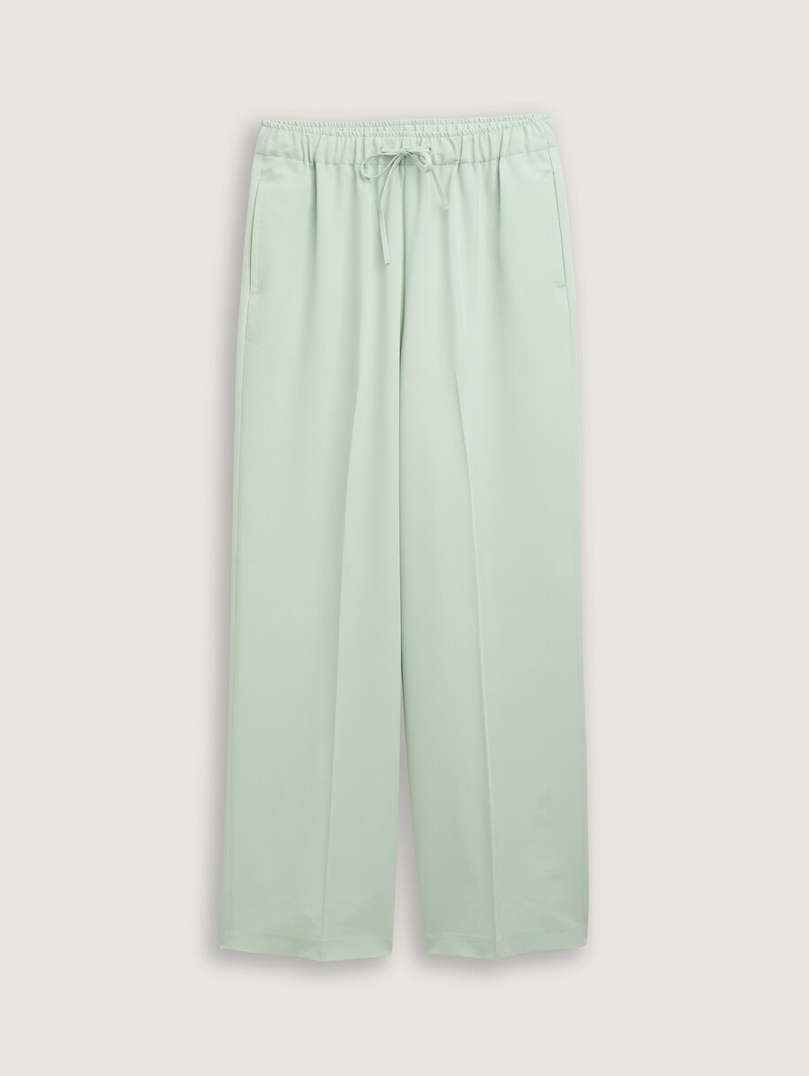 pantalon à jambes larges