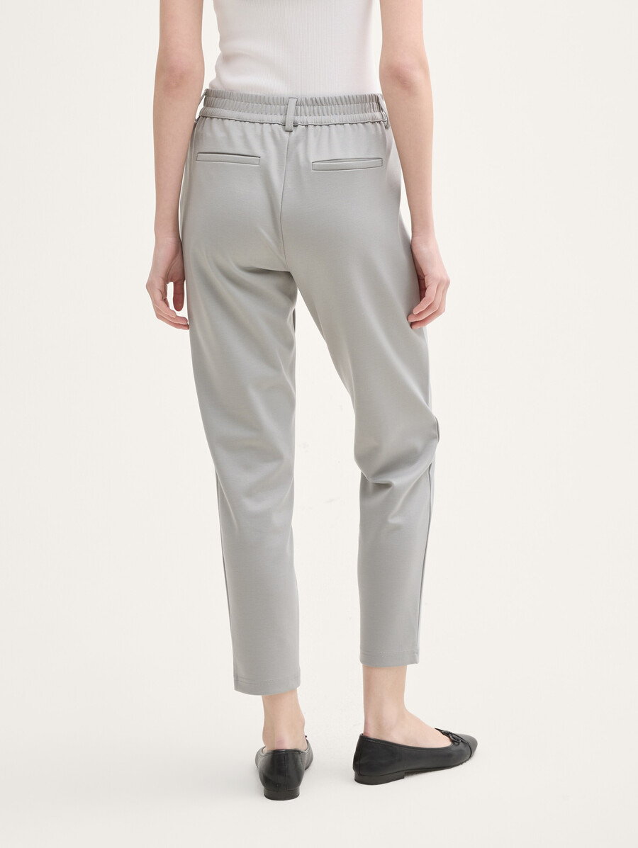 pantalon coupe décontractée avec taille élastique