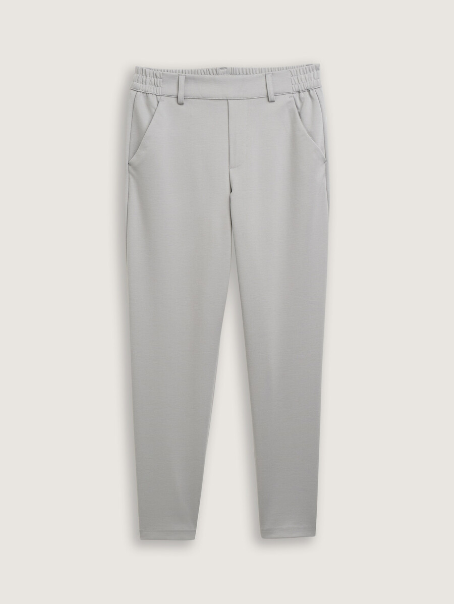 pantalon coupe décontractée avec taille élastique