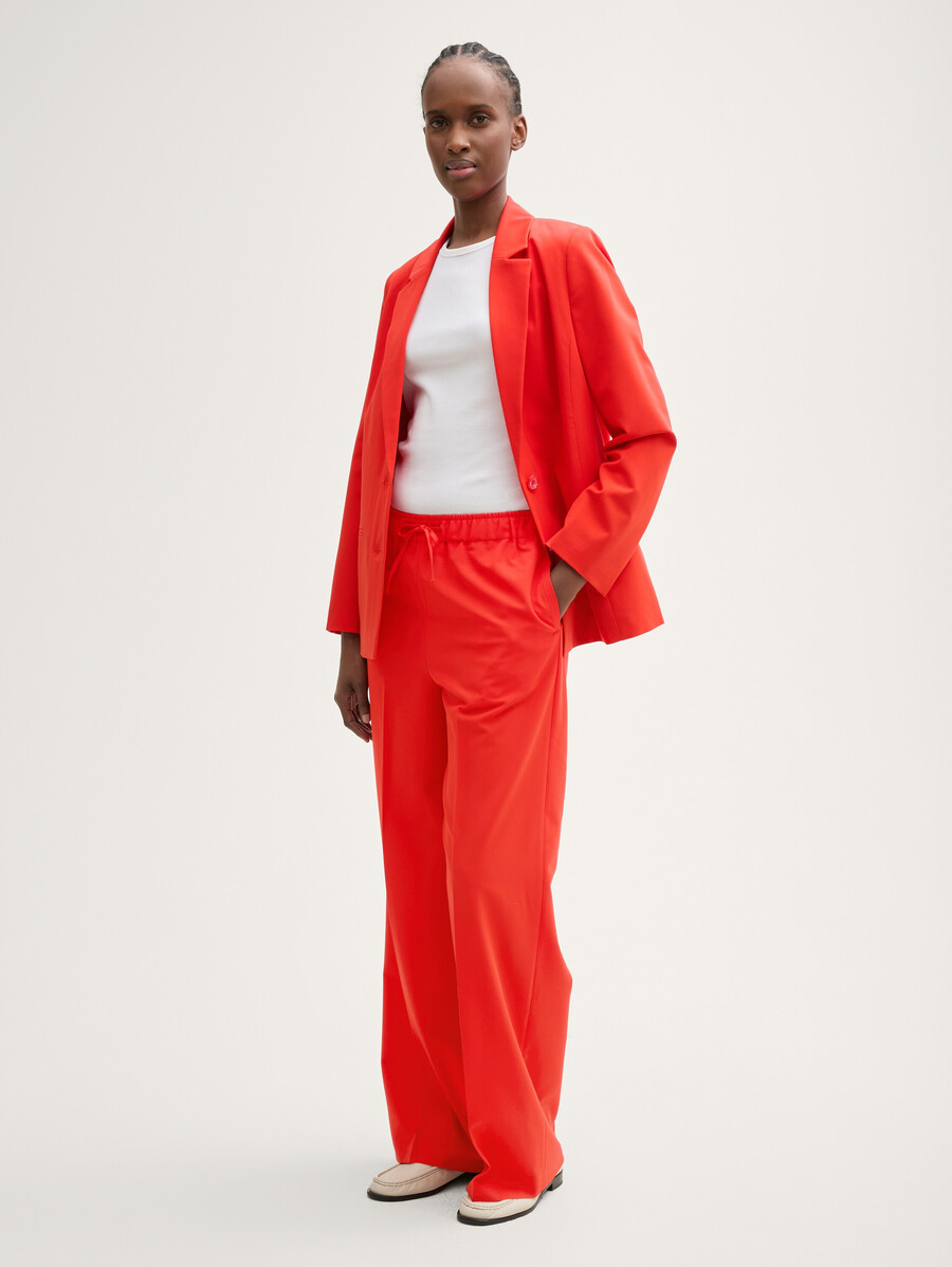 pantalon à jambes larges