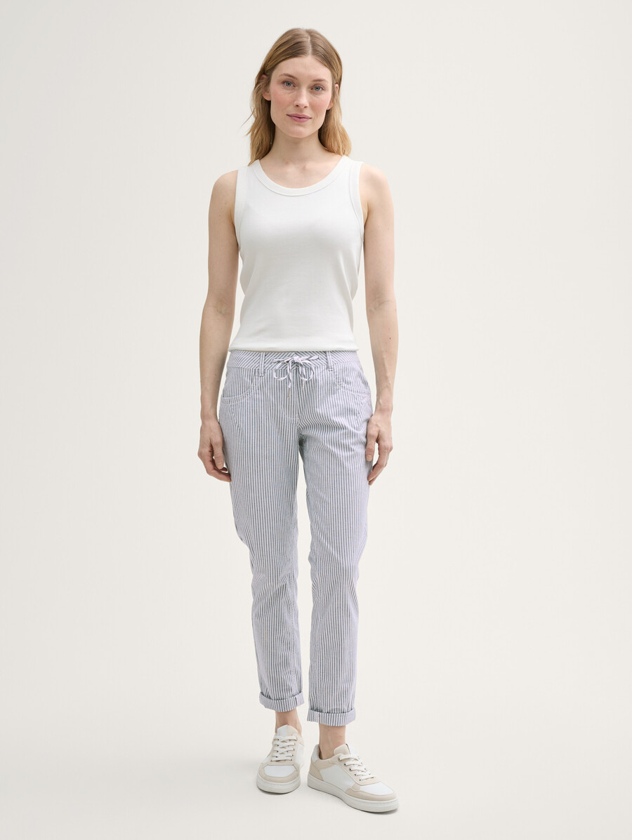 pantalon fuselé décontracté