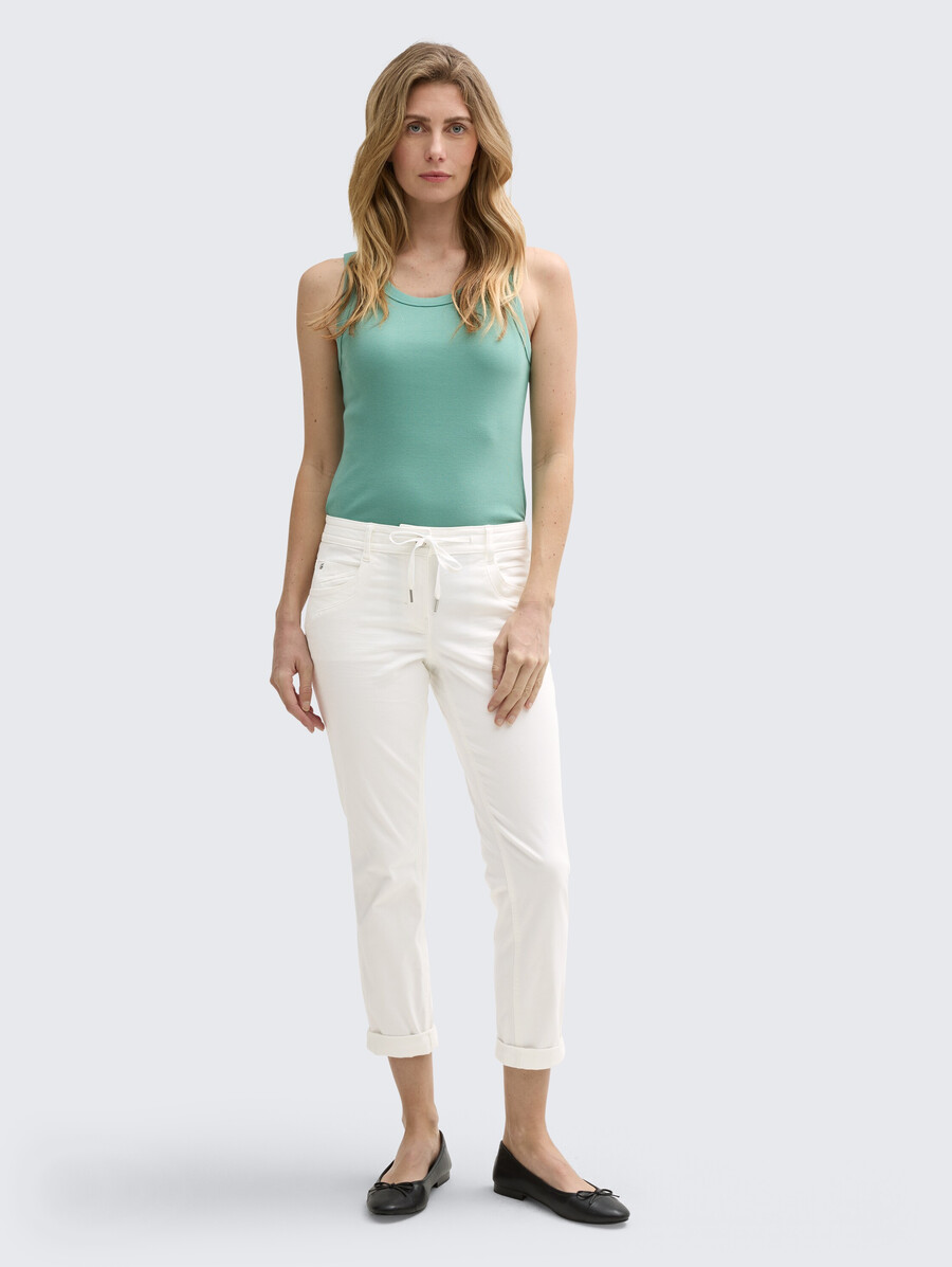 pantalon fuselé décontracté