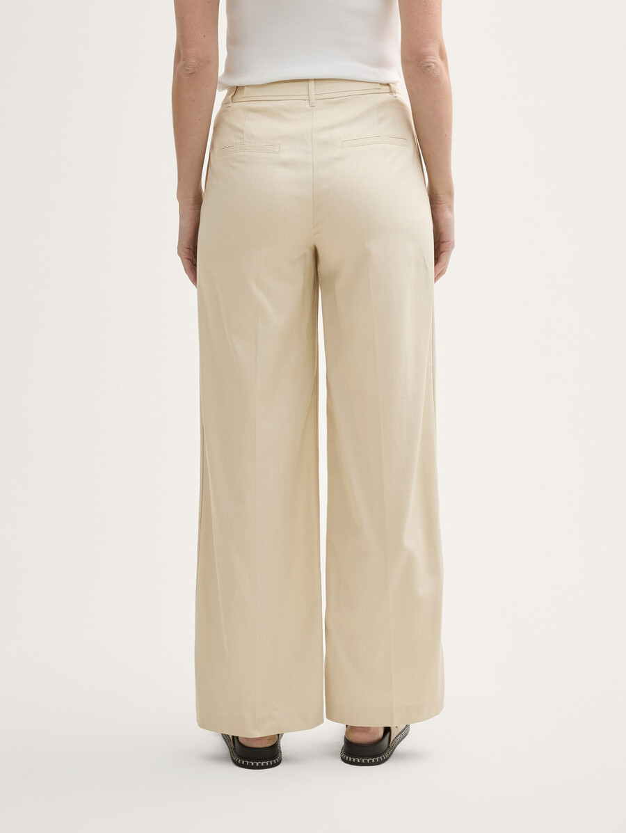 pantalon ttlea à jambes larges avec cordon de serrage