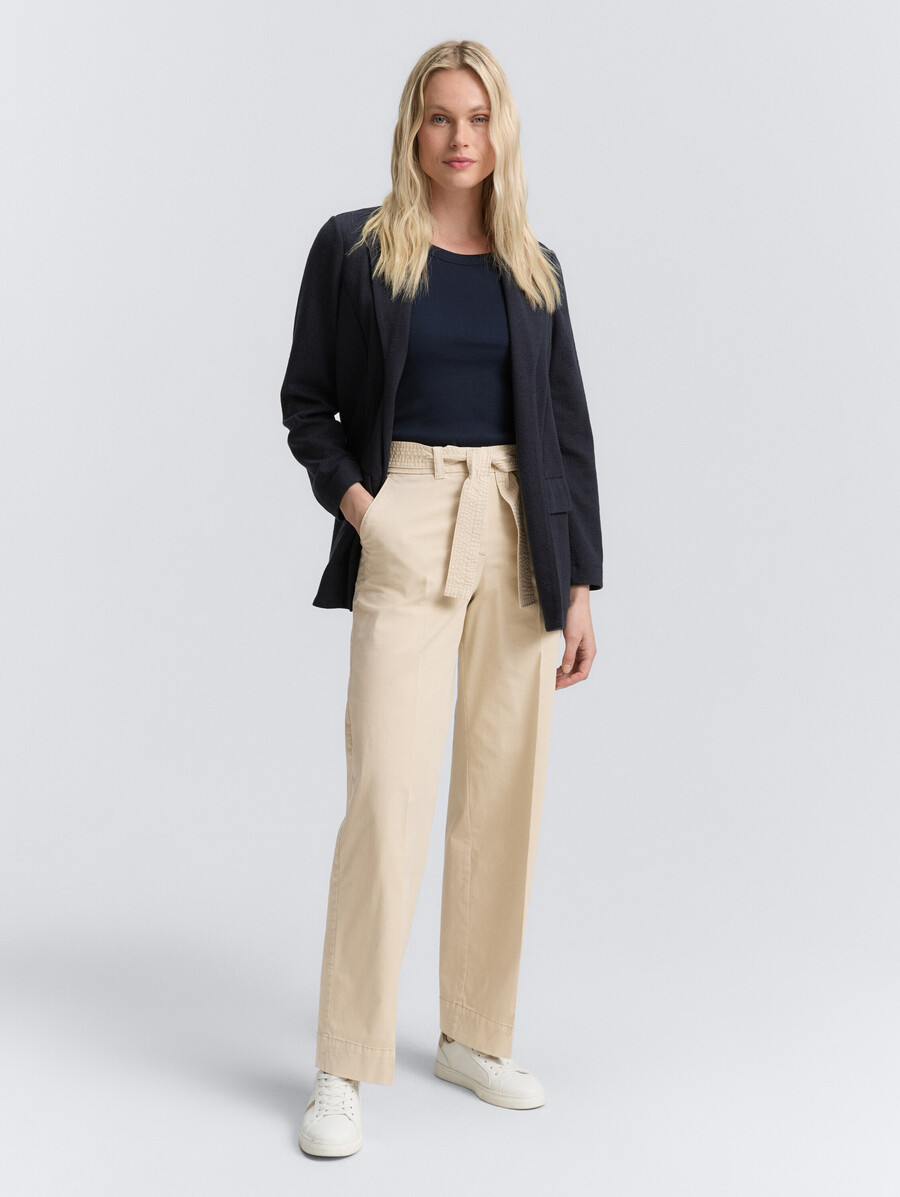 pantalon à jambes larges ttlea