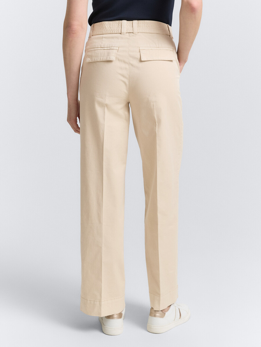 pantalon à jambes larges ttlea