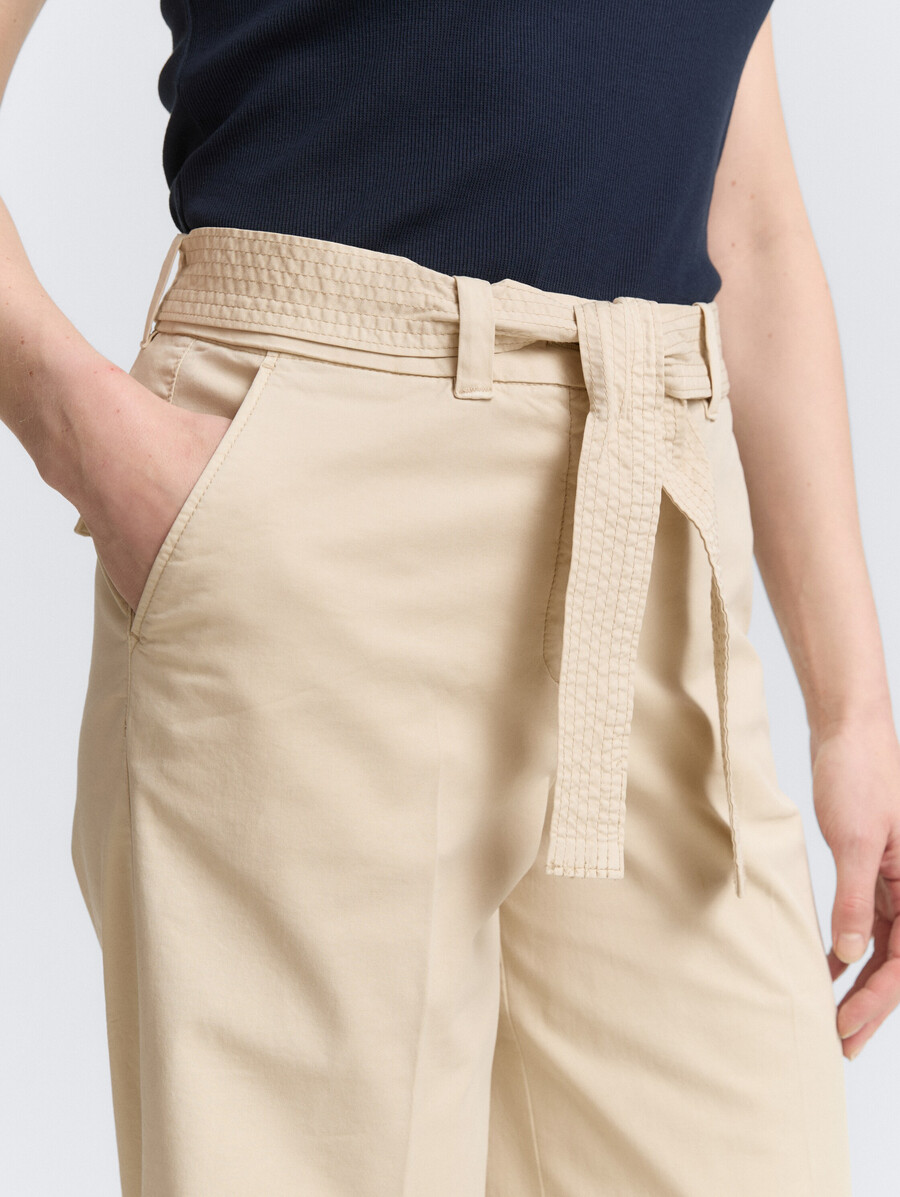 pantalon à jambes larges ttlea