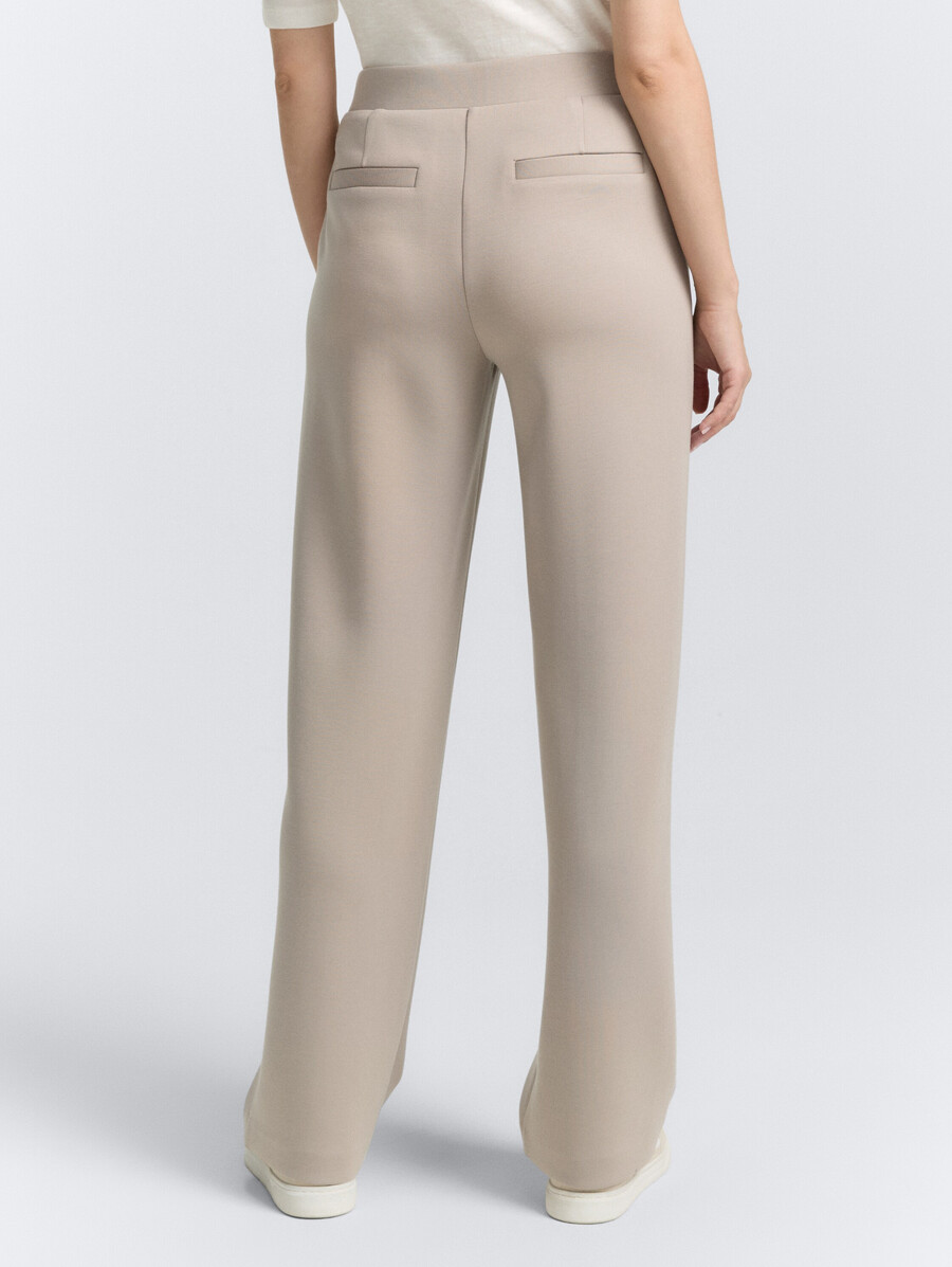 pantalon de plongée ample et droit