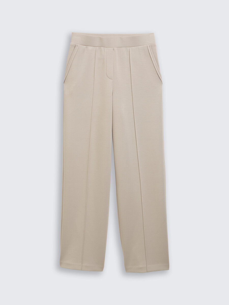pantalon de plongée ample et droit