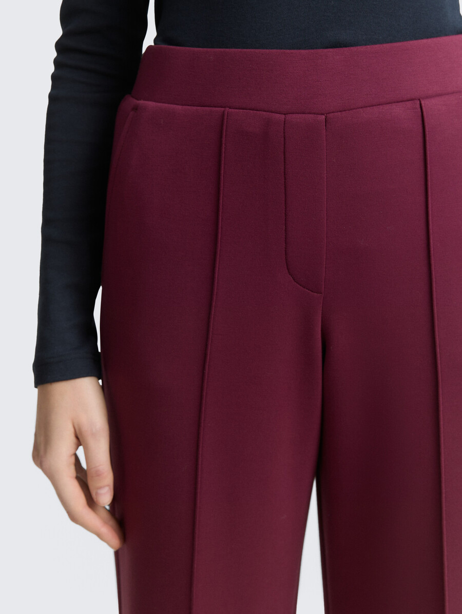 pantalon de plongée ample et droit