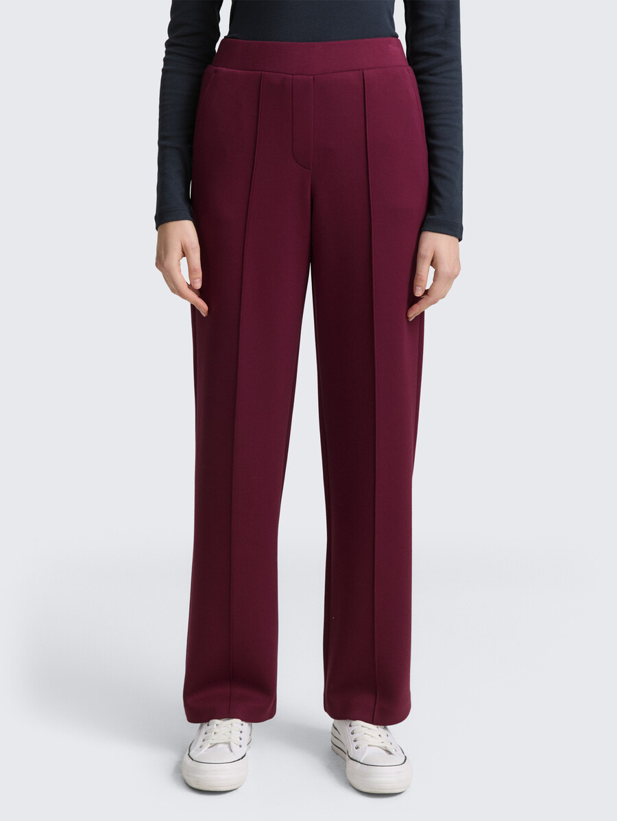 pantalon de plongée ample et droit
