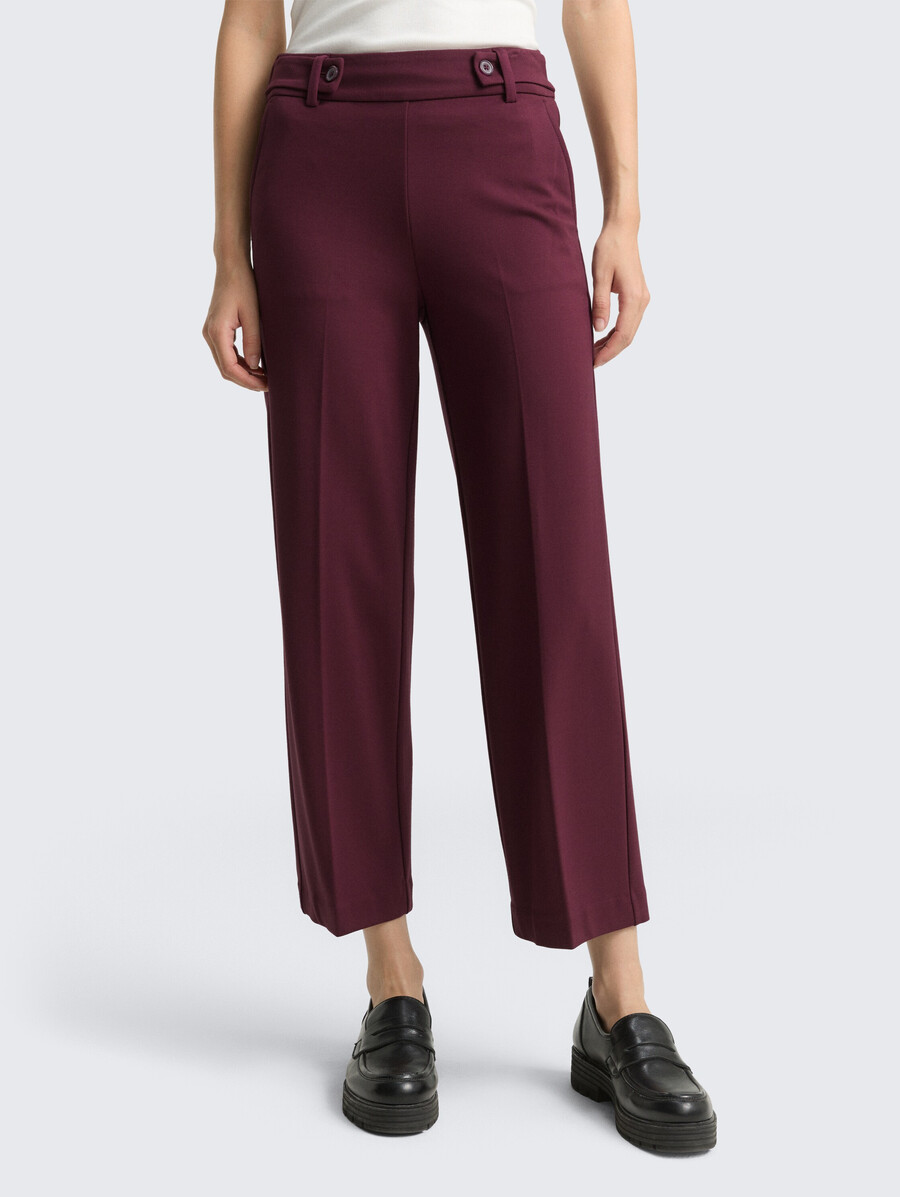 pantalon droit court ttmia