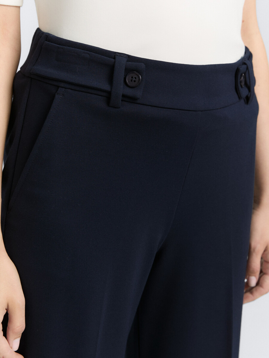 pantalon droit court ttmia