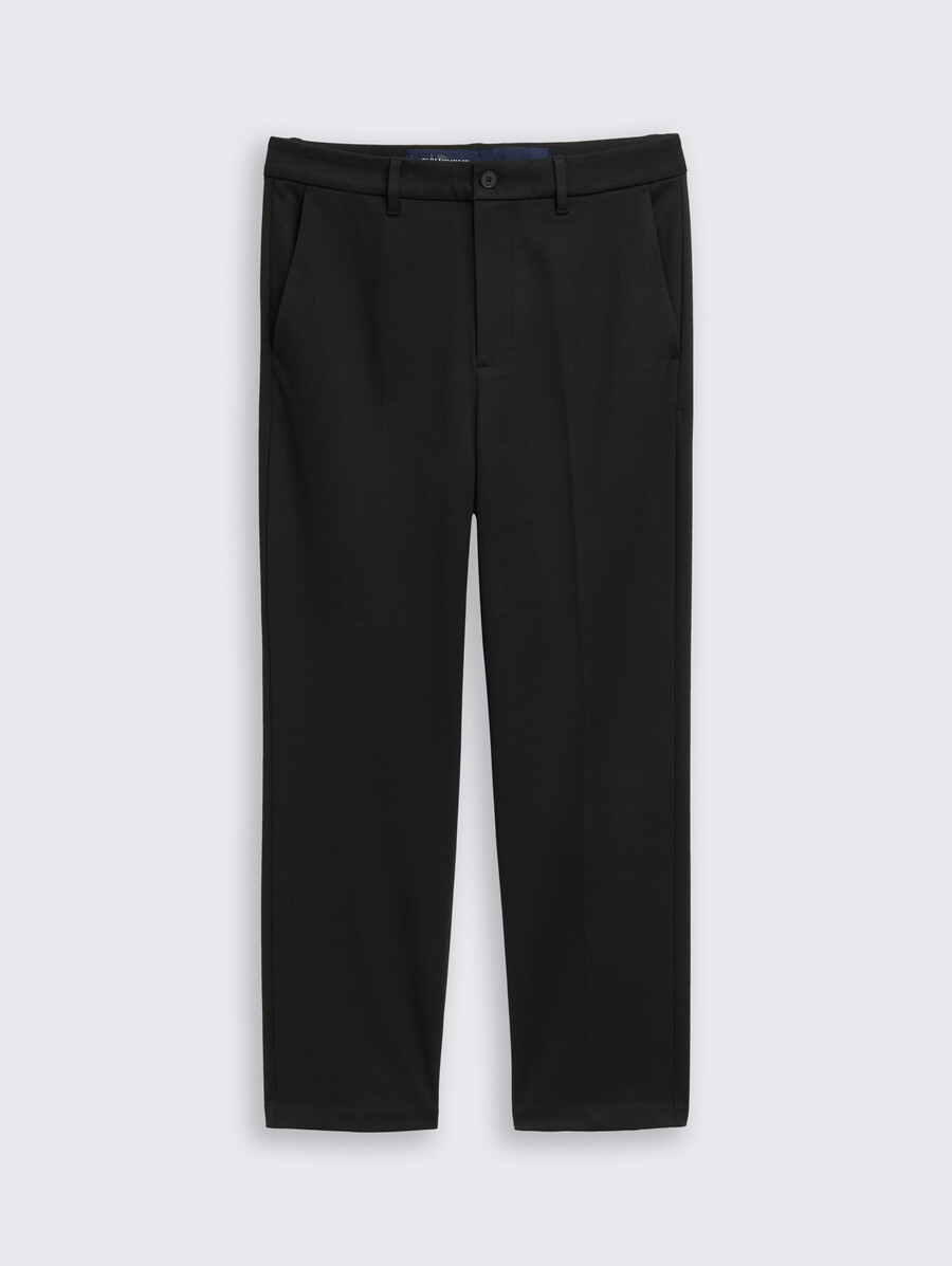 pantalon en piqué ample