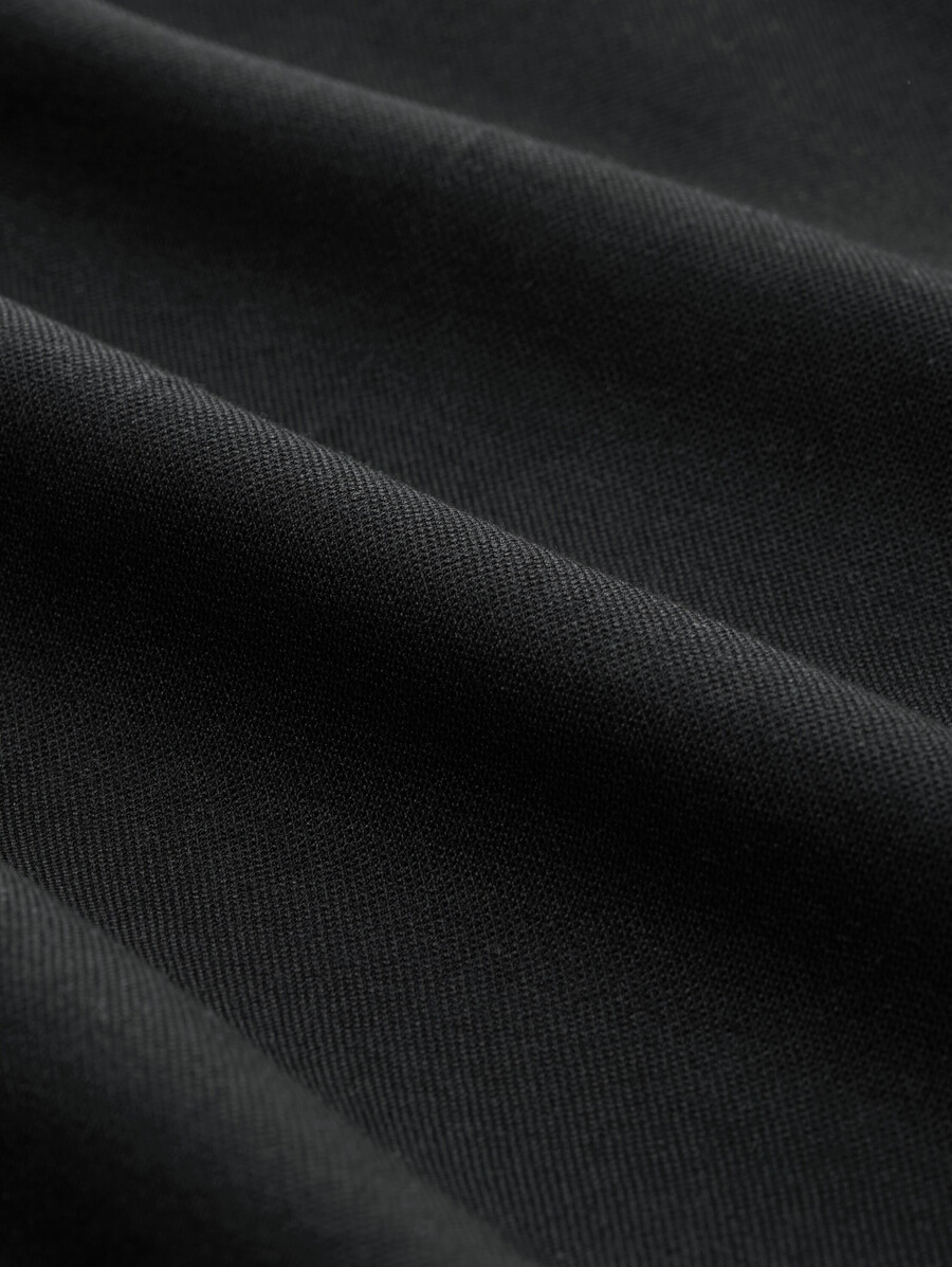 pantalon en piqué ample