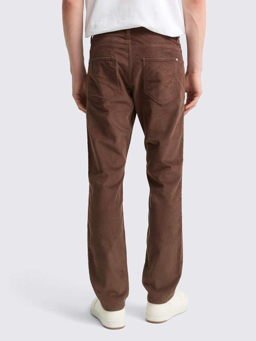 pantalon en velours côtelé droit ttmarvin