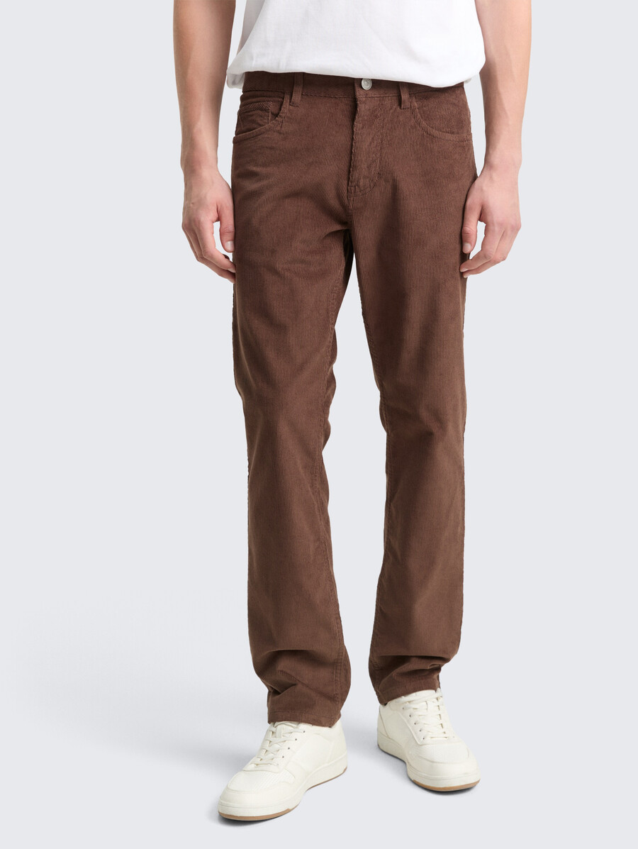 pantalon en velours côtelé droit ttmarvin