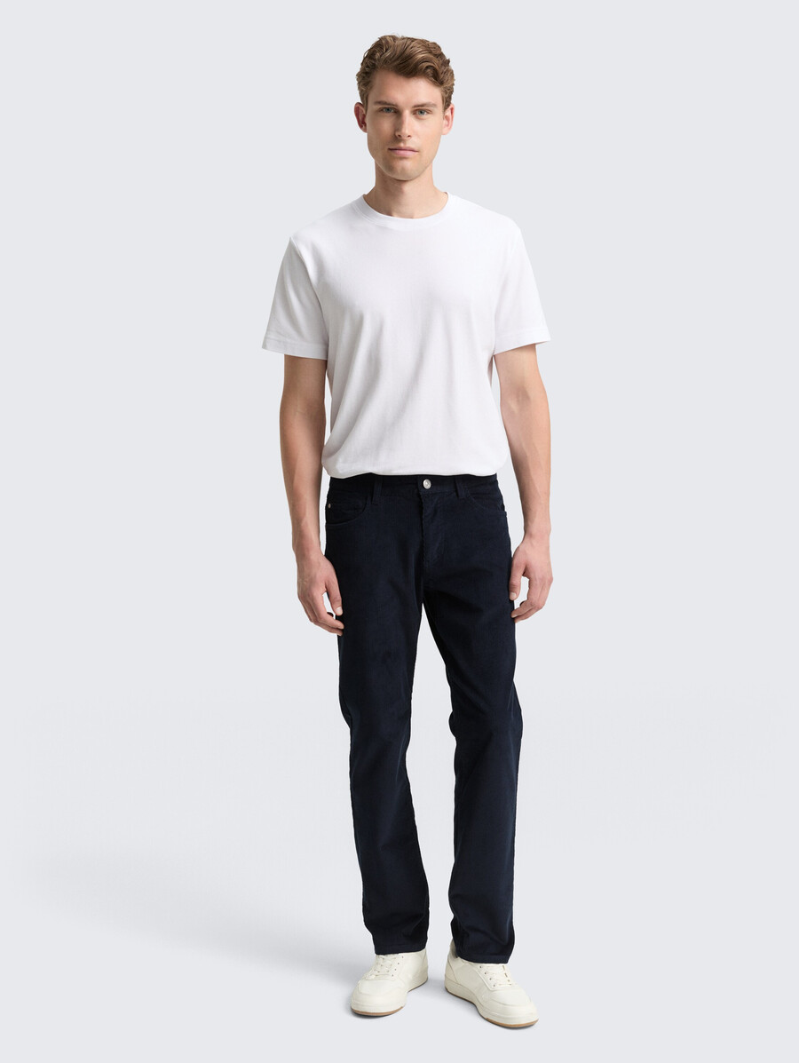 pantalon en velours côtelé droit ttmarvin