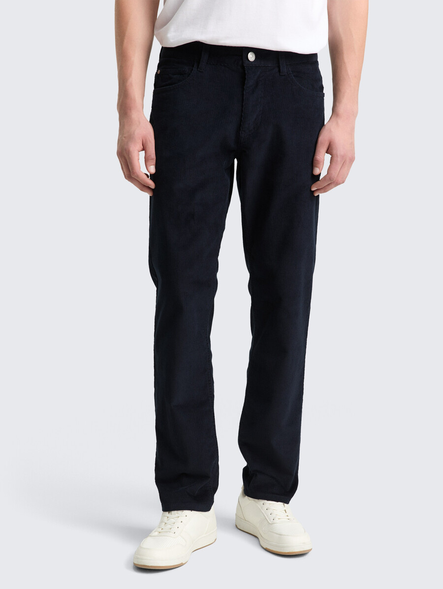pantalon en velours côtelé droit ttmarvin