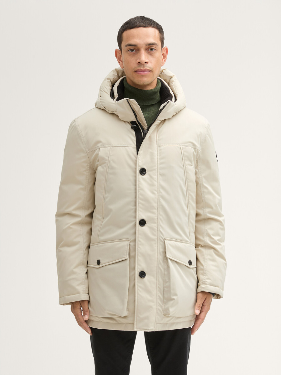 parka arctique avec capuche amovible