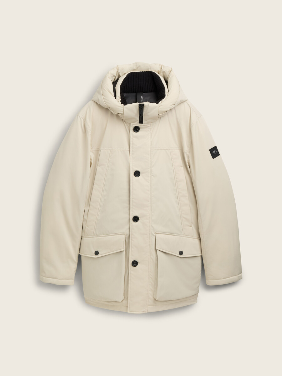 parka arctique avec capuche amovible