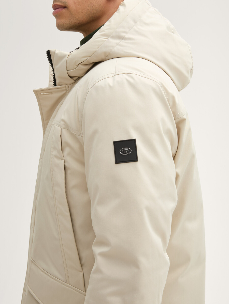 parka arctique avec capuche amovible