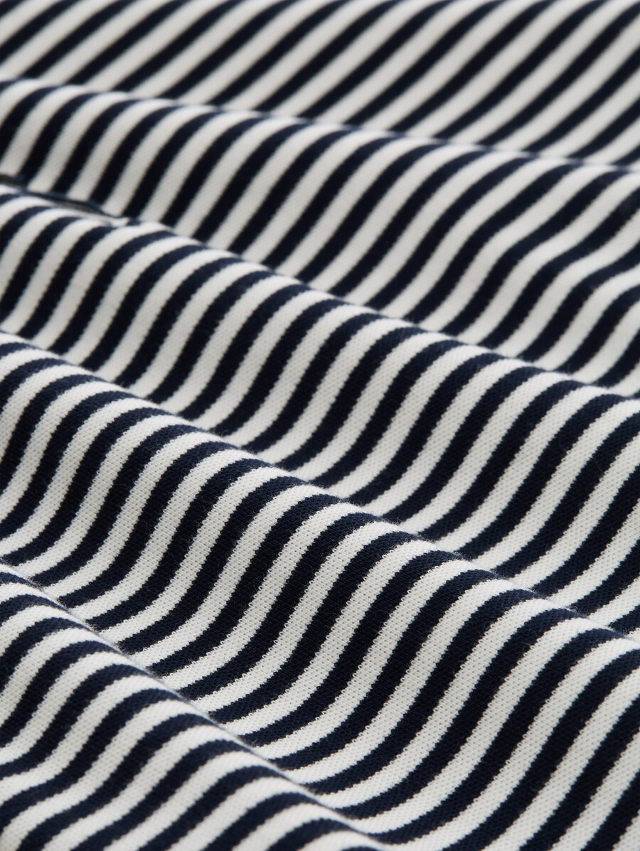 polo en piqué stretch