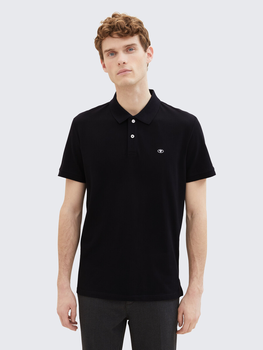 polo en piqué de coton