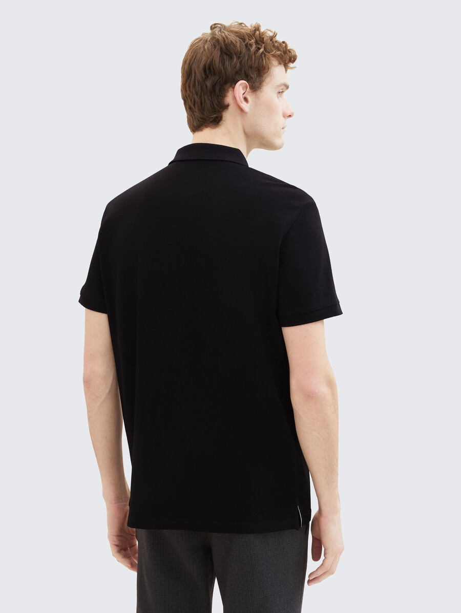 polo en piqué de coton
