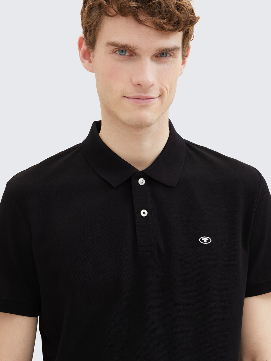 polo en piqué de coton