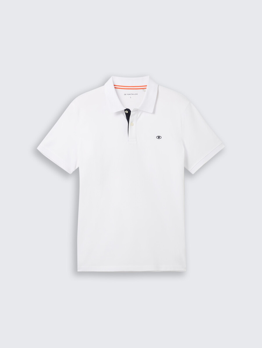 polo en piqué de coton