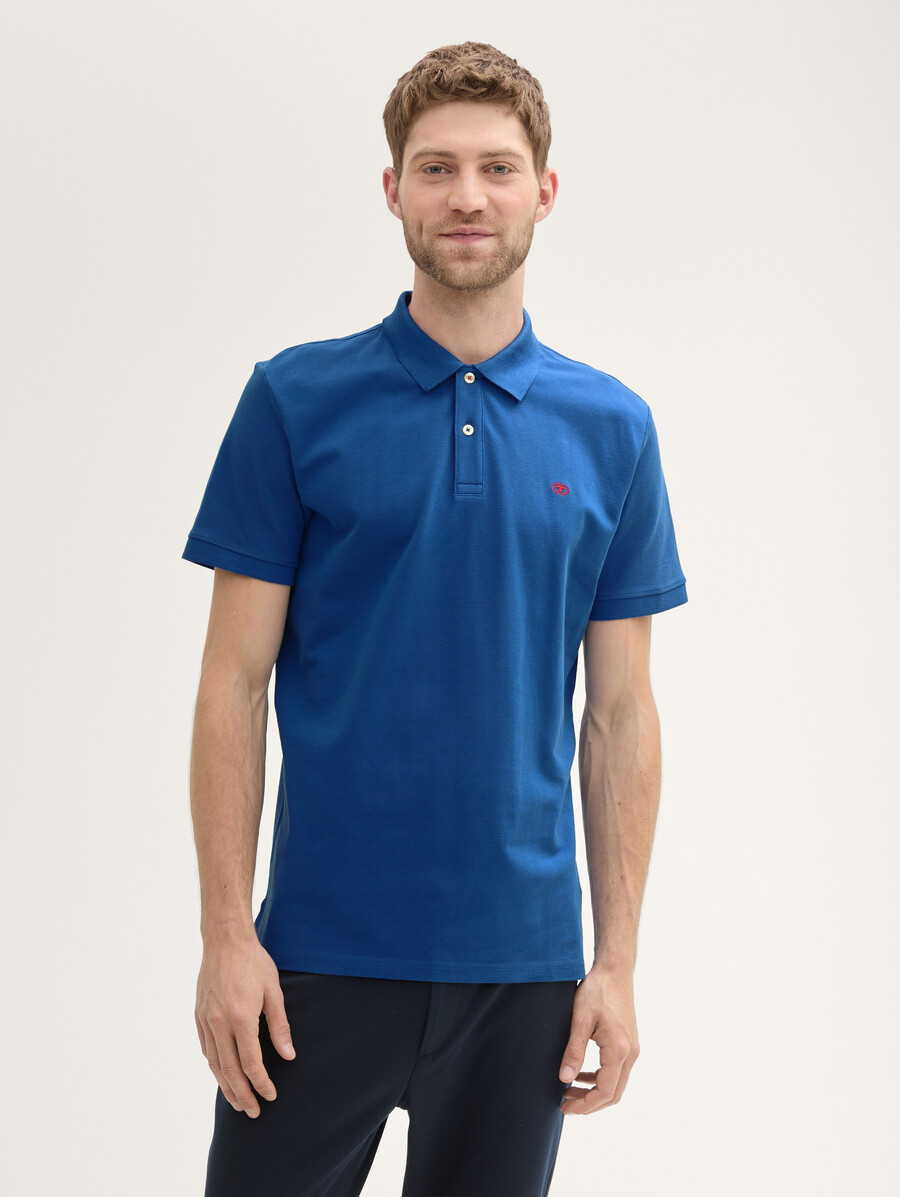 polo en piqué de coton