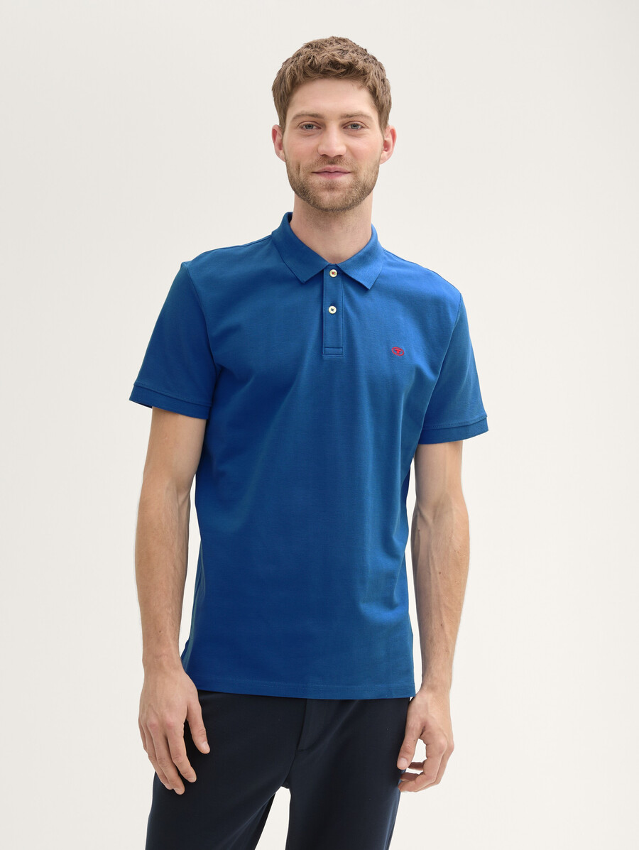 polo en piqué de coton