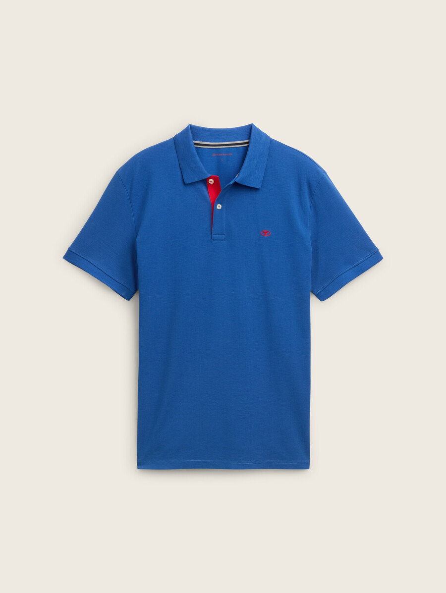 polo en piqué de coton