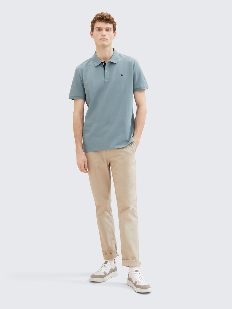 polo en piqué de coton