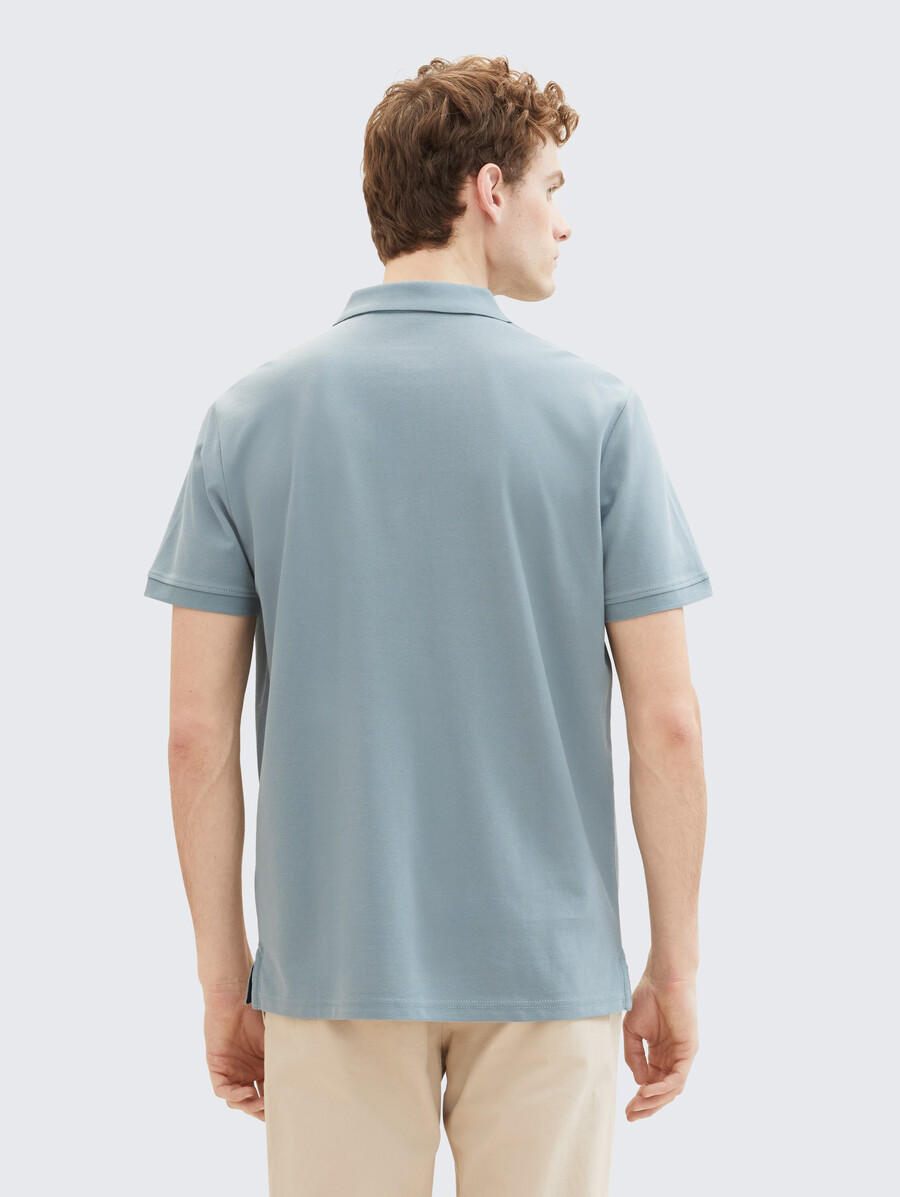 polo en piqué de coton