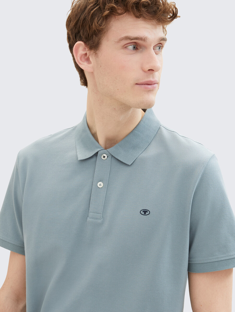 polo en piqué de coton