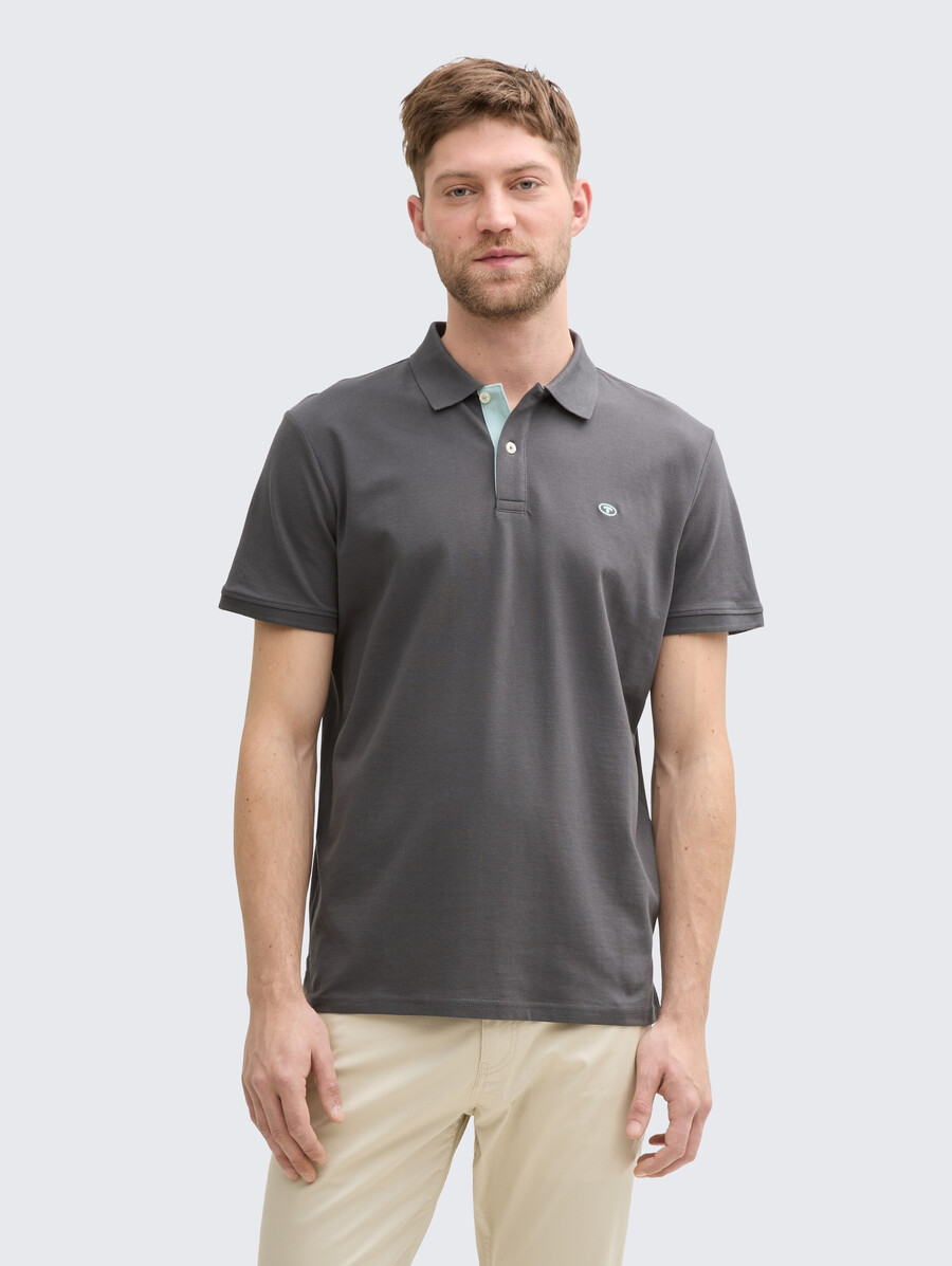 polo en piqué de coton
