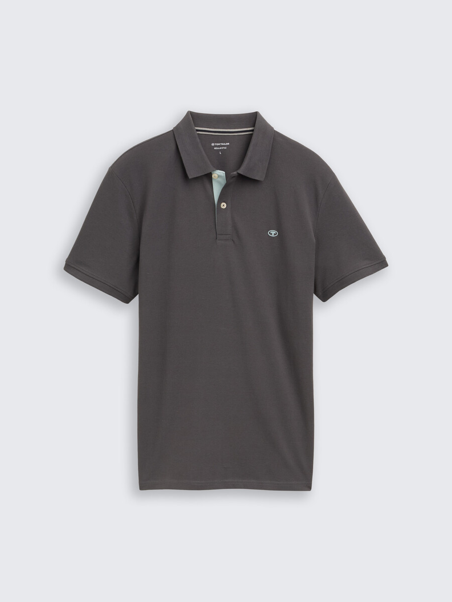 polo en piqué de coton